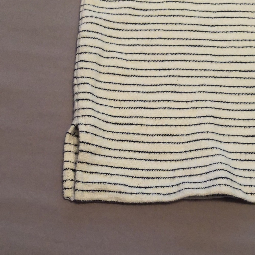 MADEWELL Striped Lace-Up Sweatshirt - Picture 3 of 5